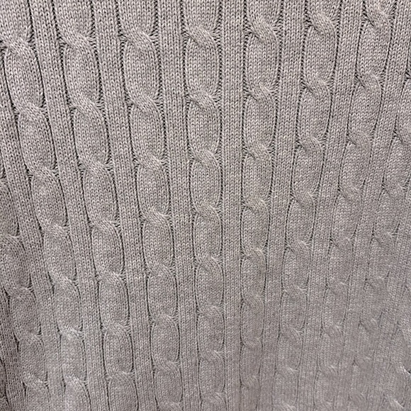 Polo Ralph Lauren| Cable-Knit Cotton Quarter-Zip Sweater - Picture 7 of 9